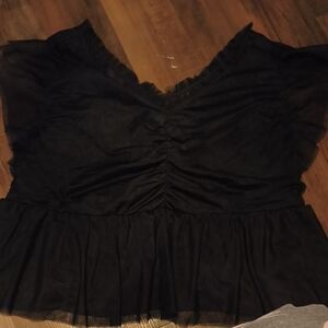 Elegant Black Women's Top torrid 6x